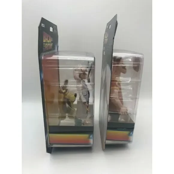 Back To The Future Doc Brown & Einstein & Biff Tanner 6" Action Figure NECA - Picture 6 of 12